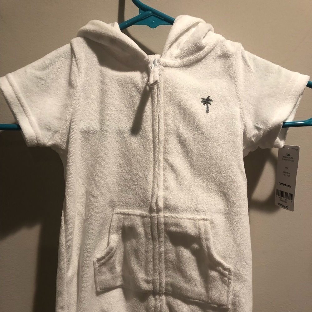 12 month NWT swim cover up.